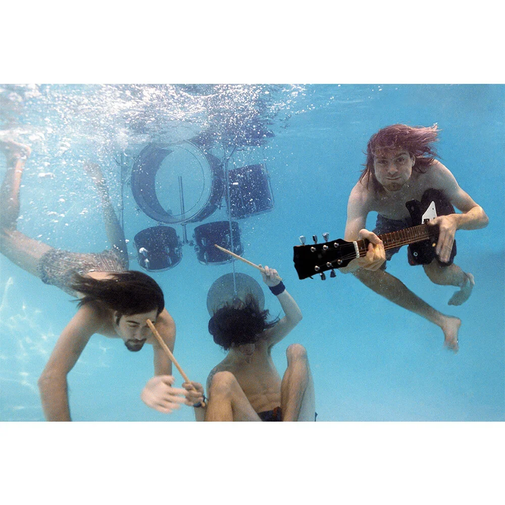 Nirvana Nevermind Underwater photo by Kirk Weddle — Modern Rocks